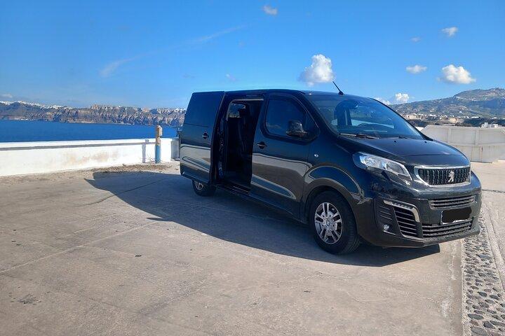 Airport, Port and Hotel Private Transfer in Santorini