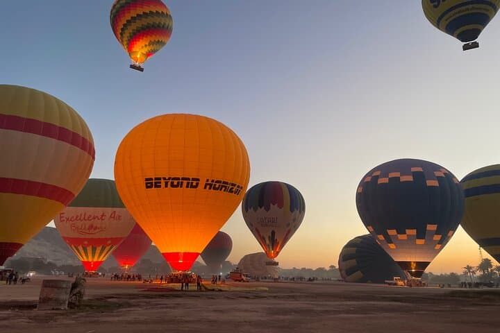 Hot Air Balloons Ride Luxor Egypt