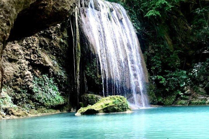 Erawan Waterfall and Elephant care from Bangkok -Private Tour
