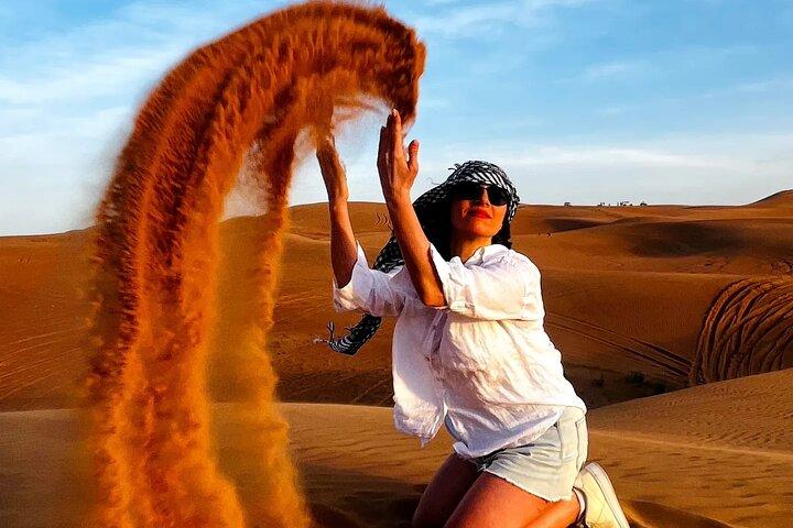 Morning Desert Safari in Dubai with Quad Bike and Camel Ride