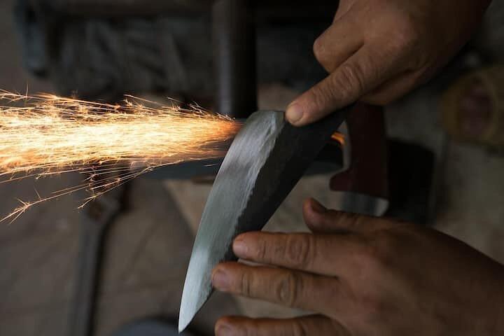 Experience Knife Making in Blacksmith Village
