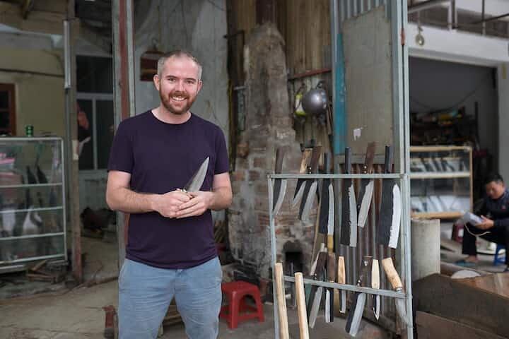 Experience Knife Making in Blacksmith Village