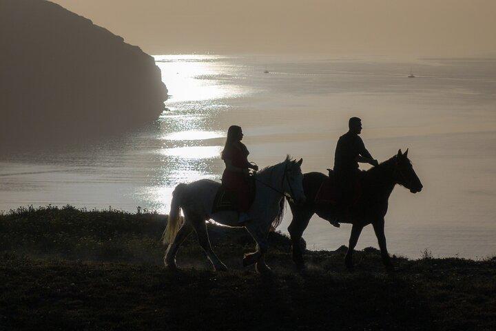 Santorini Horseback Riding Tour Caldera Views and Vineyards
