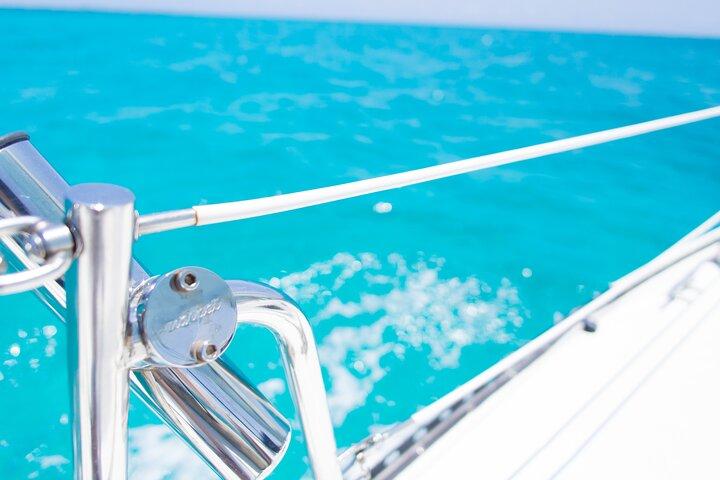 Cancun Private Classic Sailboat Cruise with Beers and Sodas