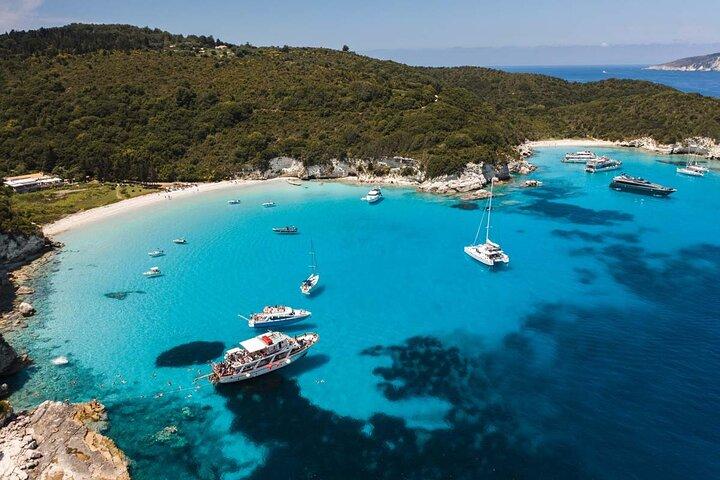 Full Day Boat Trip from Corfu Paxos and Antipaxos
