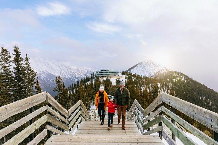 Day Tour to Banff Gondola Johnston Canyon Hiking Hot Springs