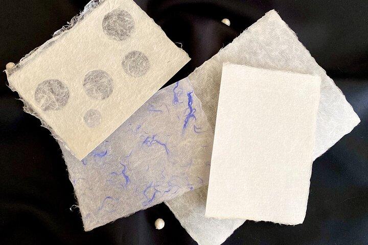 Authentic Handmade Washi Paper Making Workshop in Ueno