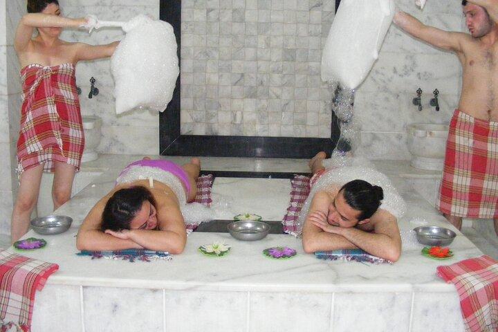 Kemer Turkish Bath Hammam, Sauna, Sucrub, Foam and Oil Massage