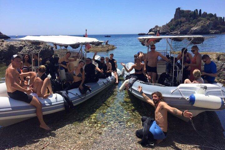 Snorkeling at Isola Bella Marine Park Taormina