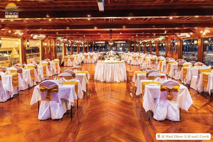 Dubai Best Dhow Cruise Dinner Buffet (Multi Cusine)