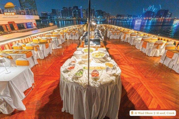 Dubai Best Dhow Cruise Dinner Buffet (Multi Cusine)