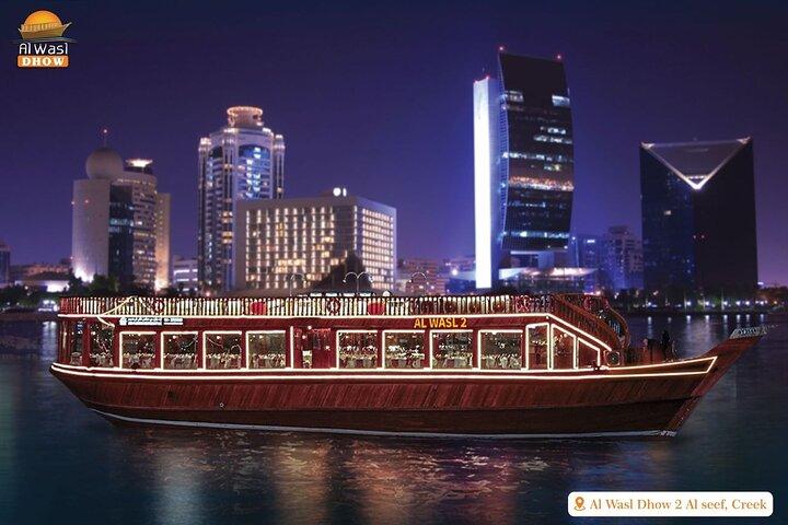 Dubai Best Dhow Cruise Dinner Buffet (Multi Cusine)