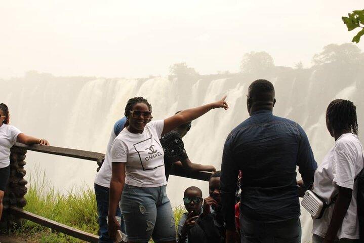 Guided Tour of the Victoria Falls on the Zambian side