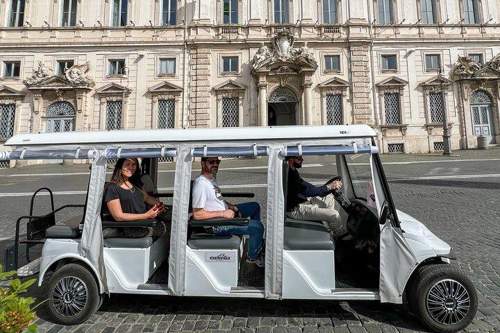 Private Rome Highlights by Golf Cart