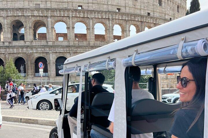 Private Rome Highlights by Golf Cart