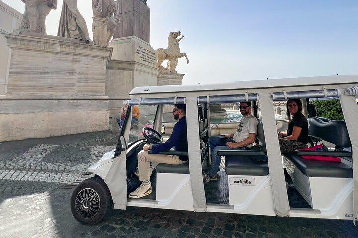 Private Rome Highlights by Golf Cart