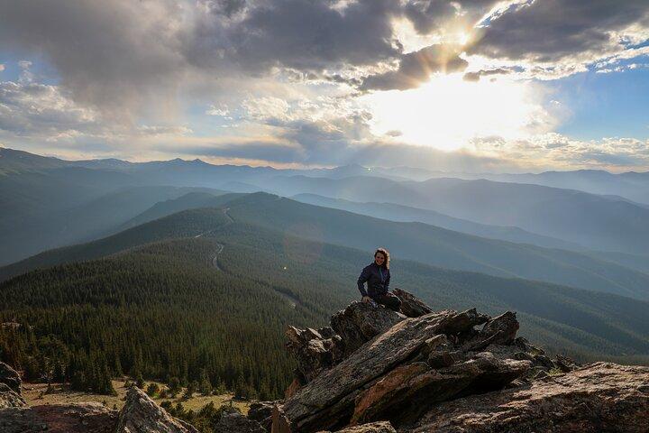 Sunset Hiking Tour in the Rocky Mountains near Denver