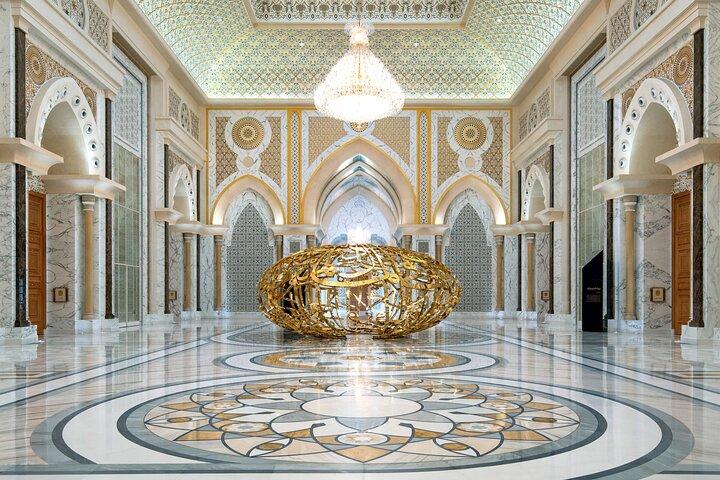 Sheikh Zayed Mosque And Qasr Al Watan Visit From Dubai