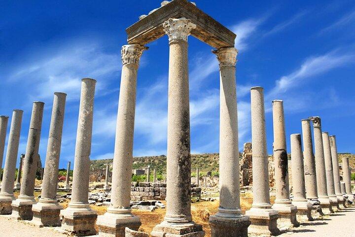 Side / Manavgat : Guided Perge Aspendos & Kursunlu Waterfall Tour