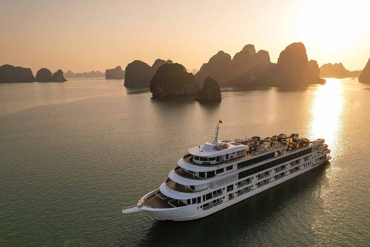 Stellar Cruise Full Day Explore Halong Bay from Hanoi