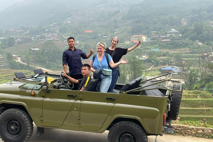 Full Day Sapa Jeep Open Air Jeep Off The Beaten Track