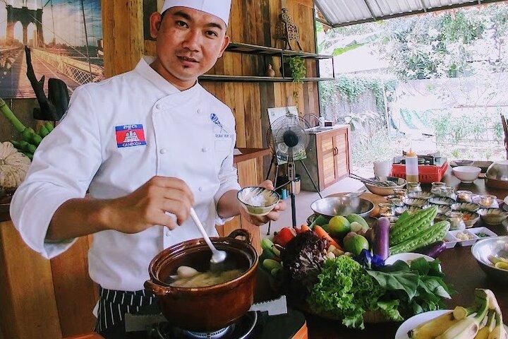 Cambodian Cooking Class in Siem Reap with a Professional Chef