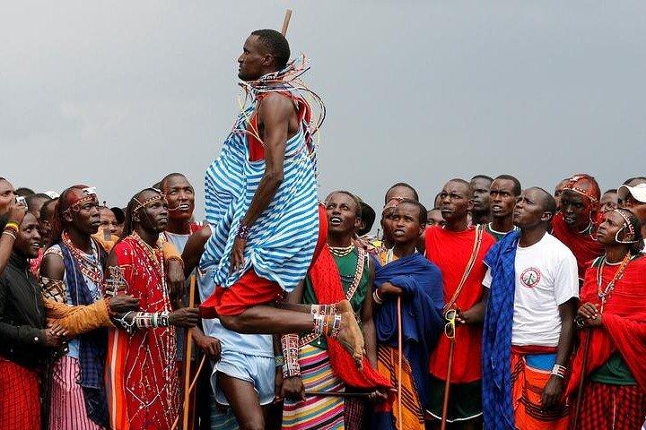Day Trip to Amboseli Wildlife Safari and Masai Village with Lunch