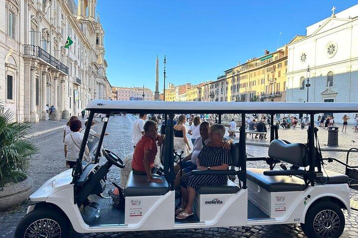 Exclusive Private Golf Cart Tour of Rome