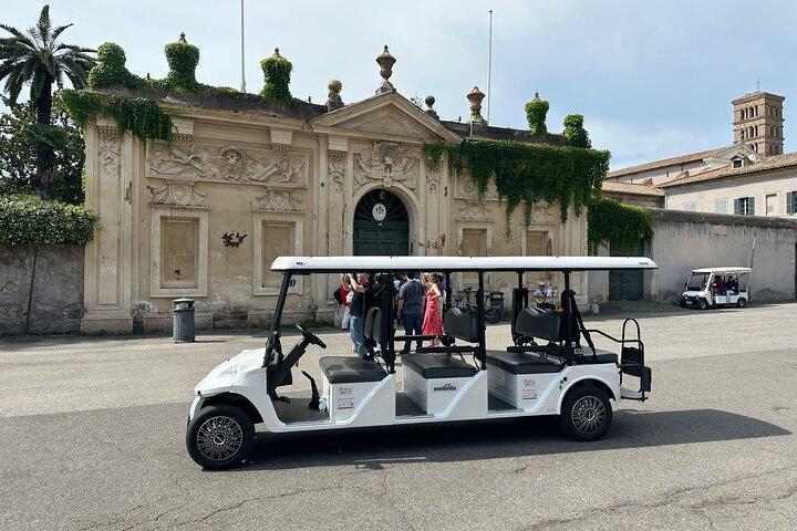 Exclusive Private Golf Cart Tour of Rome