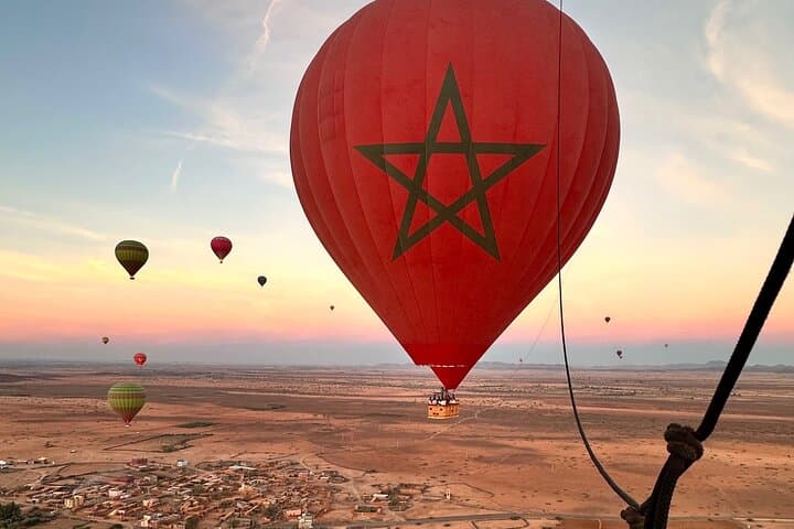 Magical Hot Air Balloon Flight & Moroccan Breakfast
