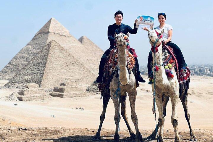 Full Day to Grand Egyptian Museum and Pyramids of Giza
