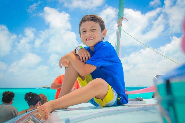 Cancun Half Day Sailing Cataman Cruise to Isla Mujeres