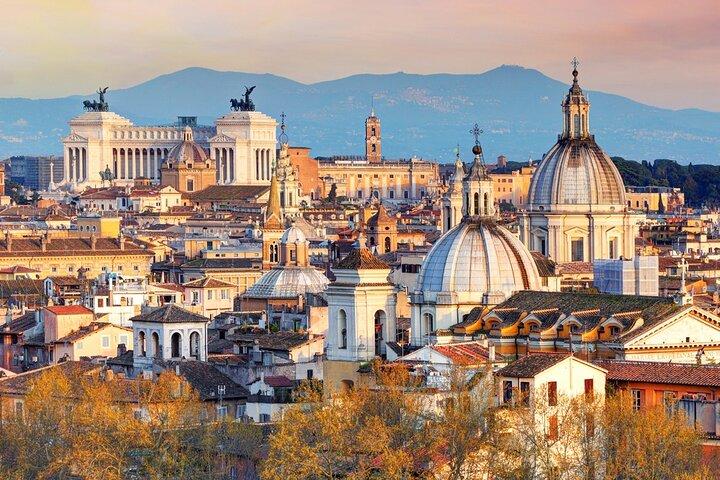 Rome Golf Cart Tour Hidden Gems with Coffee & Gelato