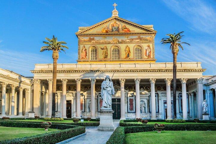 Papal Basilica's of Rome Guided Tour By Golf Cart