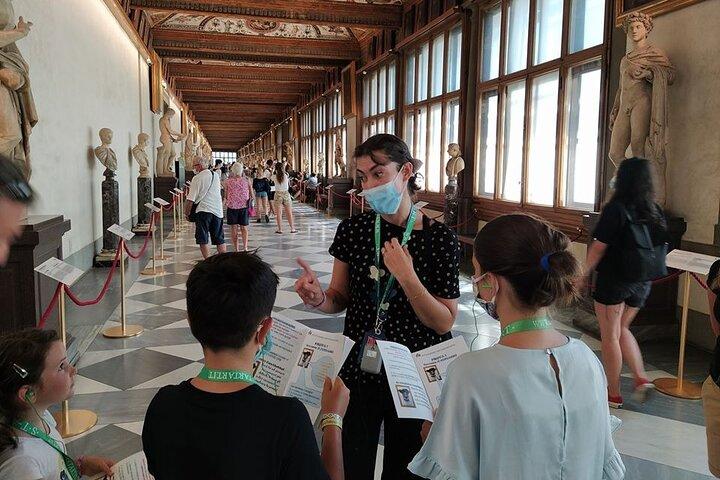 Kids treasure hunt in Uffizi museum Private, timed entry!