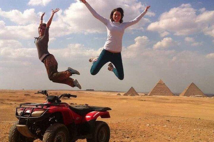 Quad Bike the Desert of Giza Pyramids With Lunch