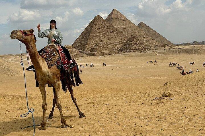 Private Tour Giza pyramids, Camel ,Nile Dinner Cruise & Shopping