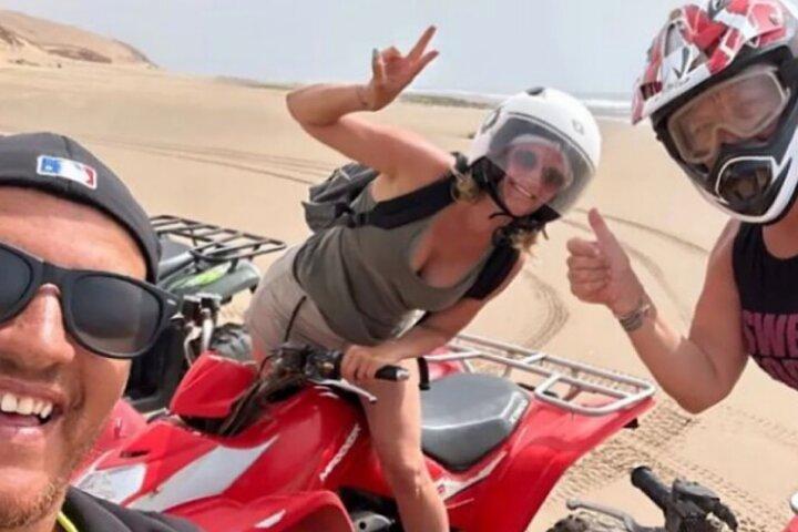 Agadir ATV Quad wild beach Sand dunes & forest with Snacks