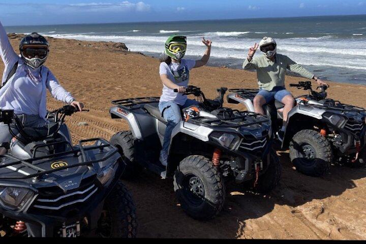 Agadir ATV Quad wild beach Sand dunes & forest with Snacks