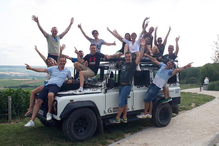Champagne tasting, panoramic walk in the vineyards