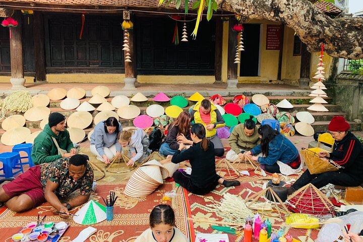 Incense Village Quang Phu Cau, Hat, Lacquer Hanoi Artisan Tour