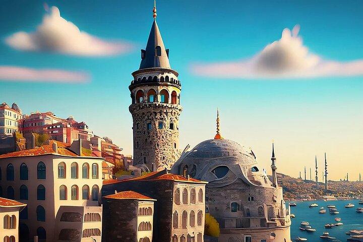 Galata Tower and Fener-Balat Walking Tour with Bosphorus Cruise