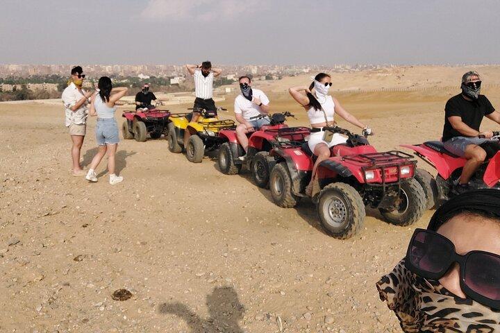 ATV quad bike ride at Giza pyramids