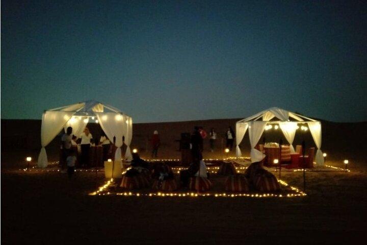 5 Hours Romantic Private Dinner at Desert in Dubai