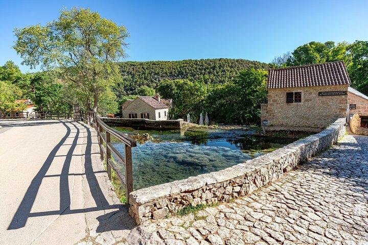 From Split or Trogir: Krka Waterfalls & Primošten Sightseeing