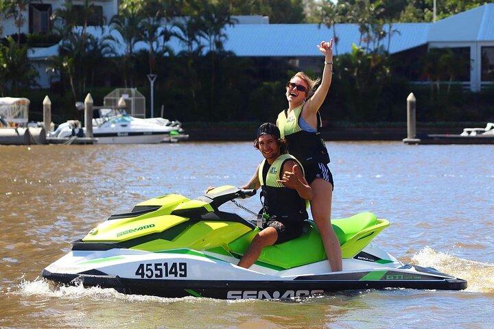 1 Hour Jet Ski Island Safari to South Stradbroke Island