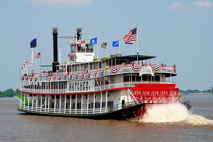 New Orleans City Tour and Steamboat Natchez Harbor Jazz Cruise