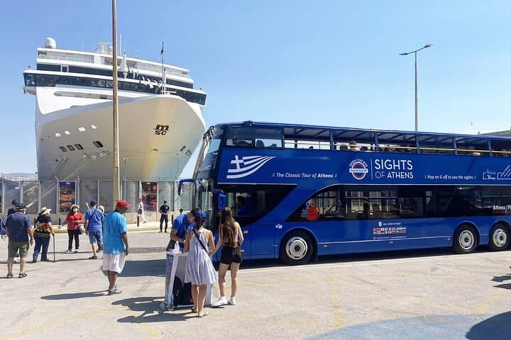 Hop on Hop Off Classic tour of Athens, Piraeus & Beaches
