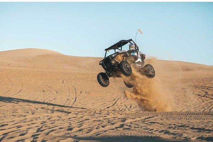Desert Safari with 30 minutes Buggy Ride with Camel Ride & Dinner
