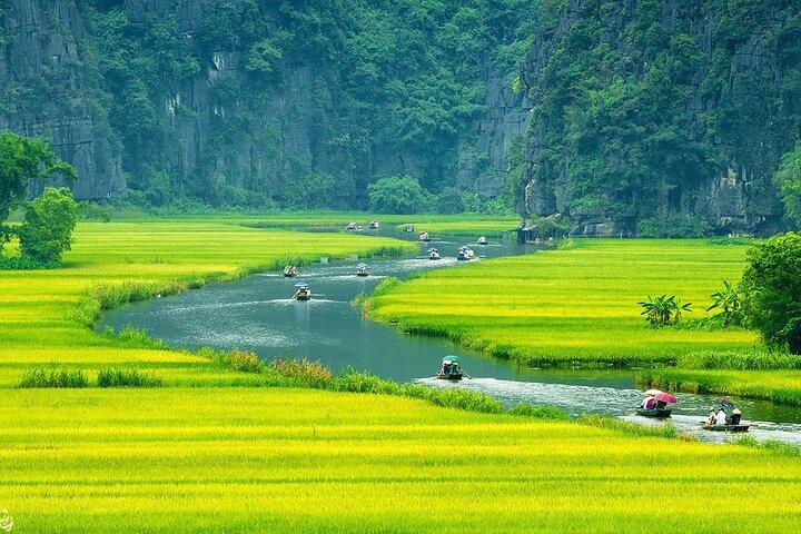 Ninh Binh Day Trip from Hanoi with Tam Coc or Trang An & Mua Cave